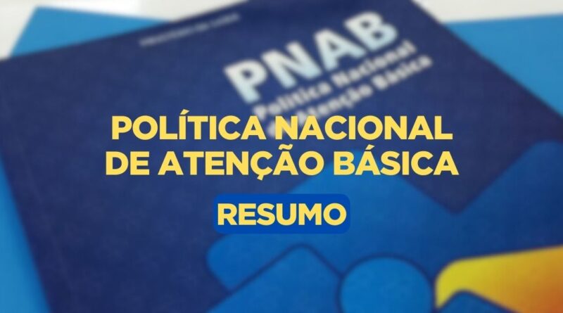 Resumo da Política Nacional de Atenção Básica, Política Nacional de Atenção Básica, Atenção Básica