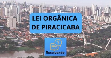 Lei Orgânica de Piracicaba, Resumo da Lei Orgânica