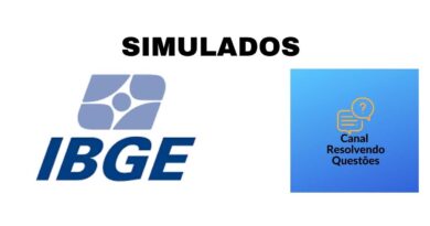 Simulados Concurso IBGE, Concurso IBGE, Questões IBGE, Questões Concurso IBGE