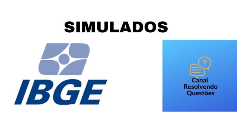 Simulados Concurso IBGE, Concurso IBGE, Questões IBGE, Questões Concurso IBGE