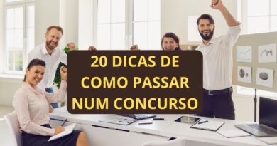 20 Dicas de como passar num concurso, passar num concurso, Dicas de como passar num concurso