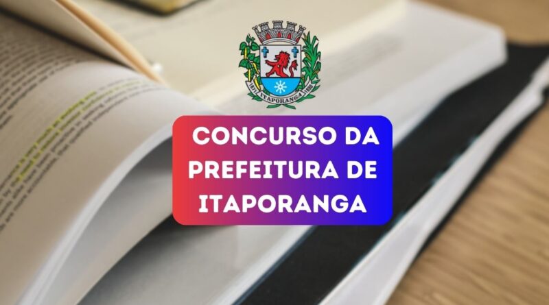 Concurso da Prefeitura de Itaporanga, Prefeitura de Itaporanga, Apostilas Concurso da Prefeitura de Itaporanga