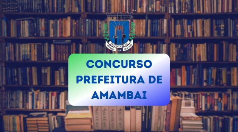 concurso prefeitura de amambai, Prefeitura de amambai, Apostilas concurso prefeitura de amambai