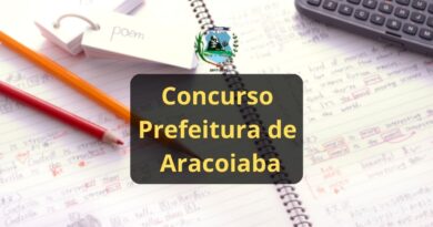 Concurso Prefeitura de Aracoiaba, Prefeitura de Aracoiaba, Apostila Concurso Prefeitura de Aracoiaba