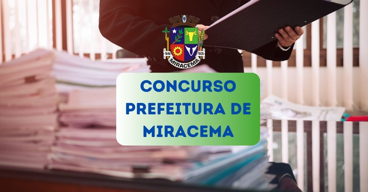 Apostilas Concurso Prefeitura de Miracema com 112 Vagas