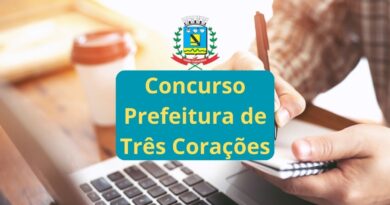 Concurso Prefeitura de Três Corações, Prefeitura de Três Corações, Apostilas Concurso Prefeitura de Três Corações