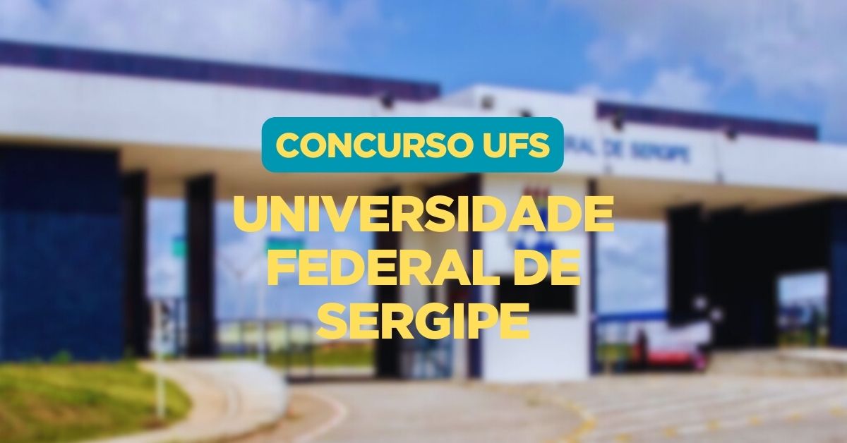 Apostilas Concurso UFS – SE com 91 vagas disponíveis