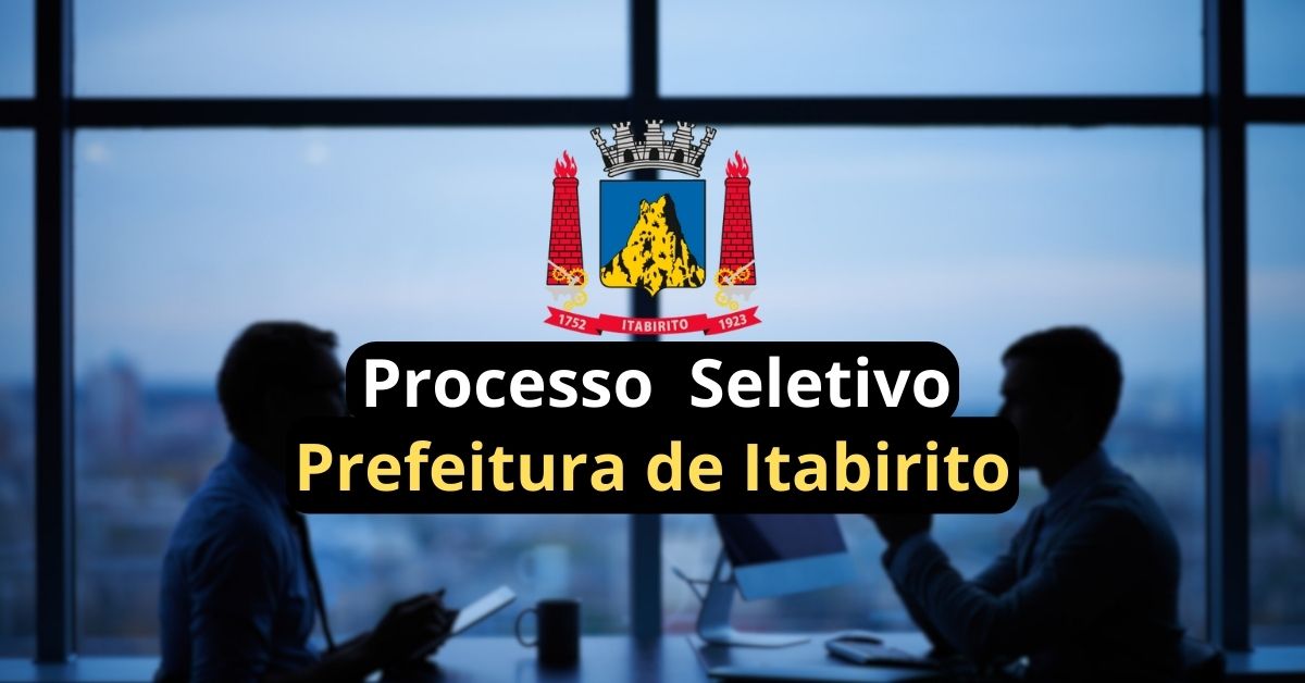 Prefeitura de Itabirito, Processo seletivo Prefeitura de Itabirito, Apostilas Prefeitura de Itabirito