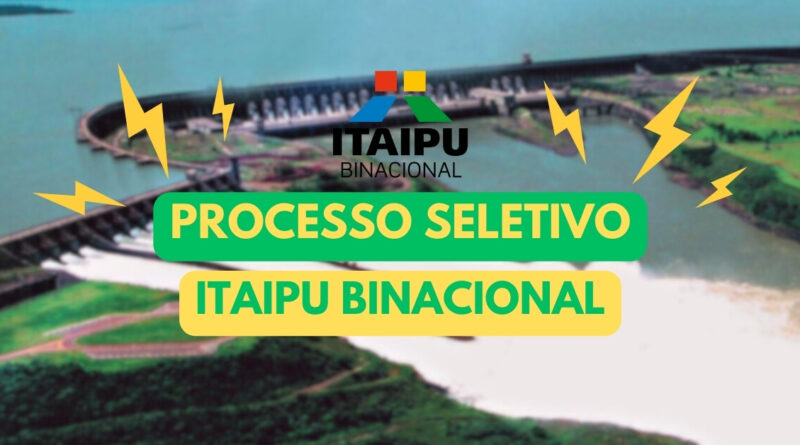 Processo Seletivo Itaipu Binacional, Itaipu Binacional, Apostilas Processo Seletivo Itaipu Binacional