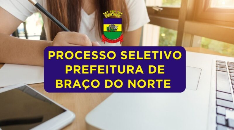 Processo Seletivo Prefeitura de Braço do Norte, Prefeitura de Braço do Norte, Apostilas Processo Seletivo Prefeitura de Braço do Norte