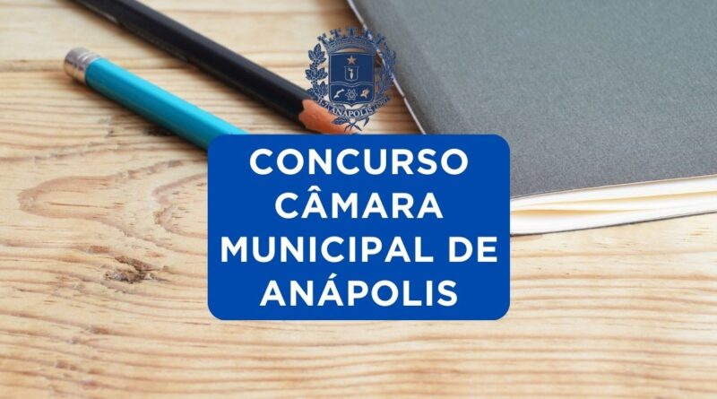 Concurso Câmara Municipal de Anápolis, Câmara Municipal de Anápolis, Apostilas Concurso Câmara Municipal de Anápolis