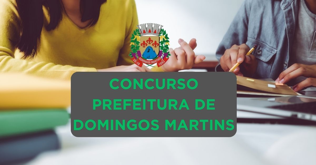 Apostilas Concurso Prefeitura de Domingos Martins – ES; 544 vagas