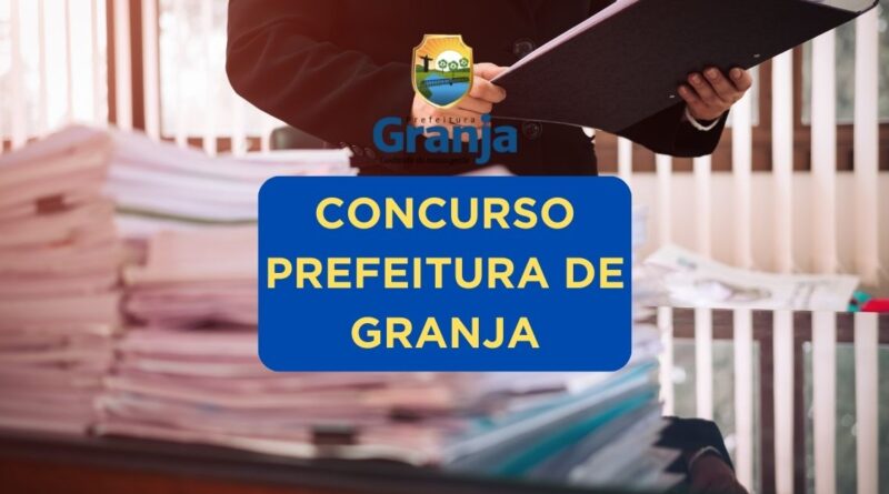 Concurso Prefeitura de Granja, Prefeitura de Granja, Apostilas Concurso Prefeitura de Granja