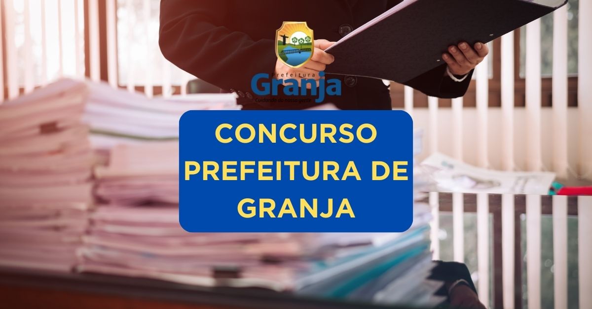 Concurso Prefeitura de Granja, Prefeitura de Granja, Apostilas Concurso Prefeitura de Granja
