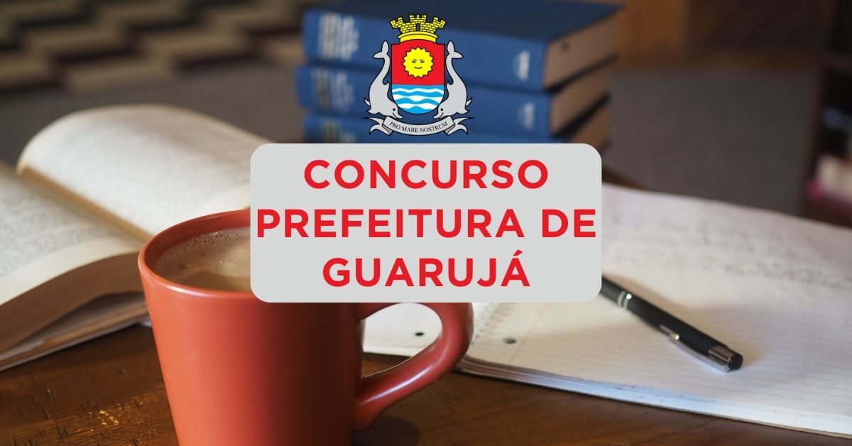 Apostilas Concurso Prefeitura de Guarujá – SP: 553 vagas