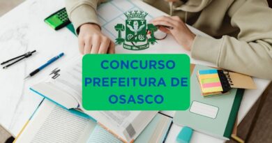 Concurso Prefeitura de Osasco, COncurso Osasco, Prefeitura de Osasco, Apostilas Concurso Prefeitura de Osasco