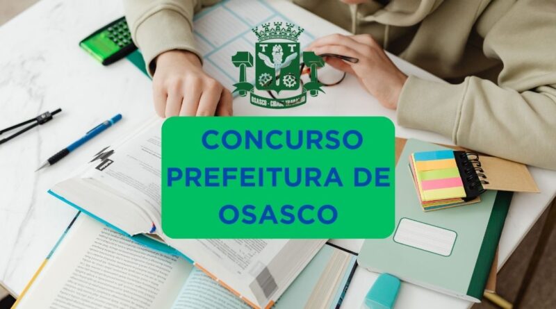 Concurso Prefeitura de Osasco, COncurso Osasco, Prefeitura de Osasco, Apostilas Concurso Prefeitura de Osasco