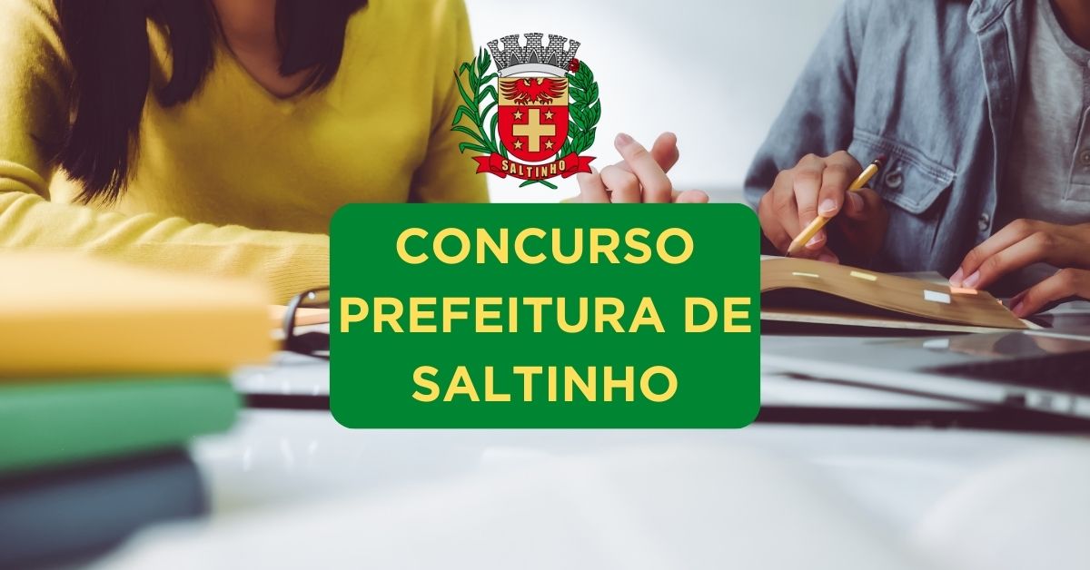 Apostilas Concurso Prefeitura de Saltinho – SP; 48 vagas