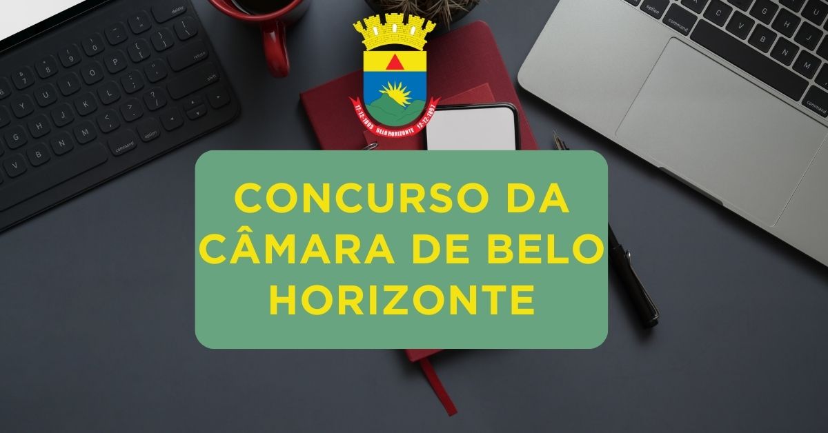Apostilas Concurso da Câmara de Belo Horizonte – MG: 91 vagas
