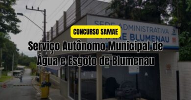 Serviço Autônomo Municipal de Água e Esgoto de Blumenau, Concurso SAMAE, Apostilas Concurso SAMAE