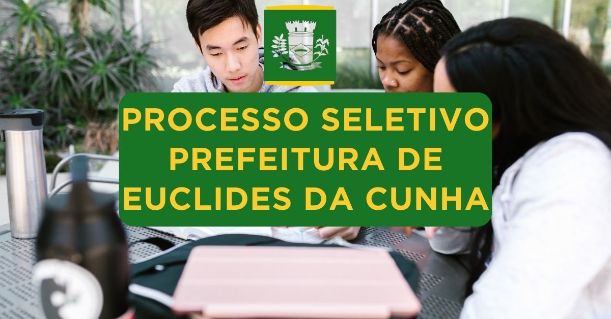 Apostilas Processo Seletivo Prefeitura de Euclides da Cunha – BA: 146 vagas