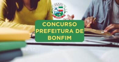 Concurso Prefeitura de Bonfim, Prefeitura de Bonfim, Apostilas Concurso Prefeitura de Bonfim