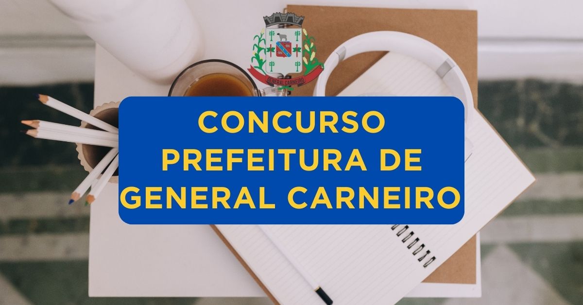 Apostilas Concurso Prefeitura de General Carneiro – PR: 59 vagas