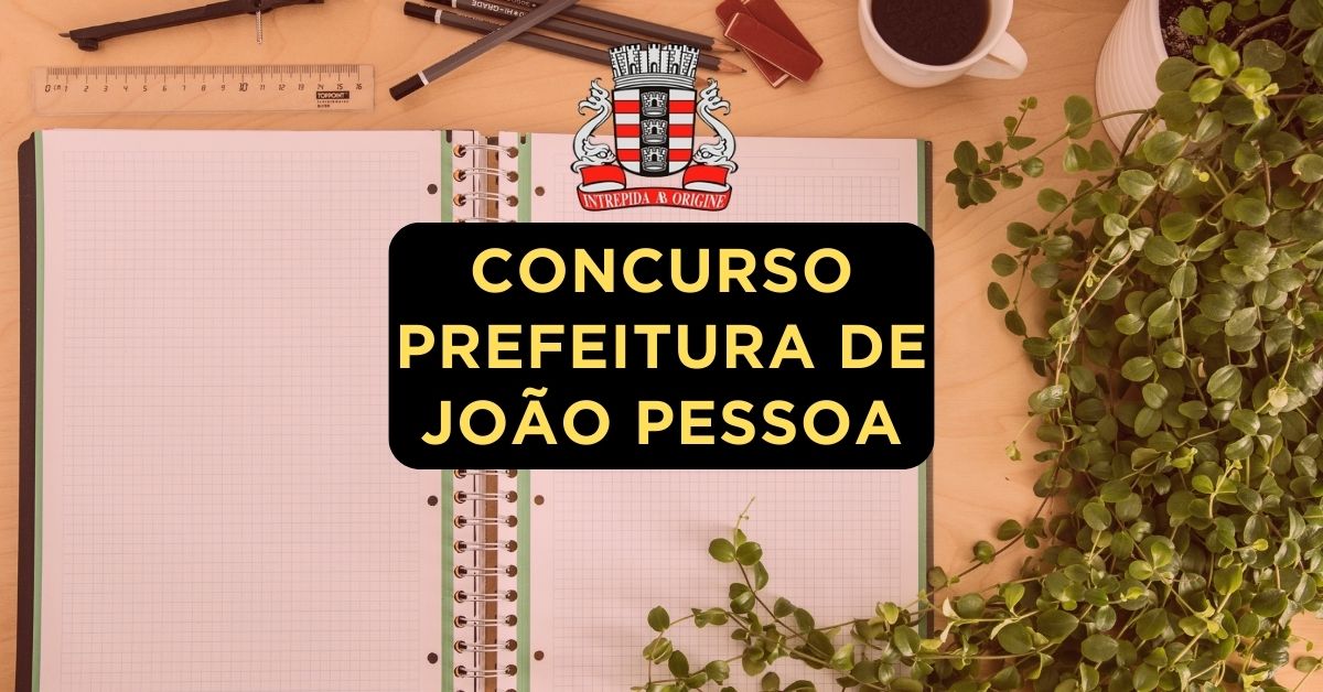 Apostilas Concurso Prefeitura de João Pessoa – PB: 300 vagas