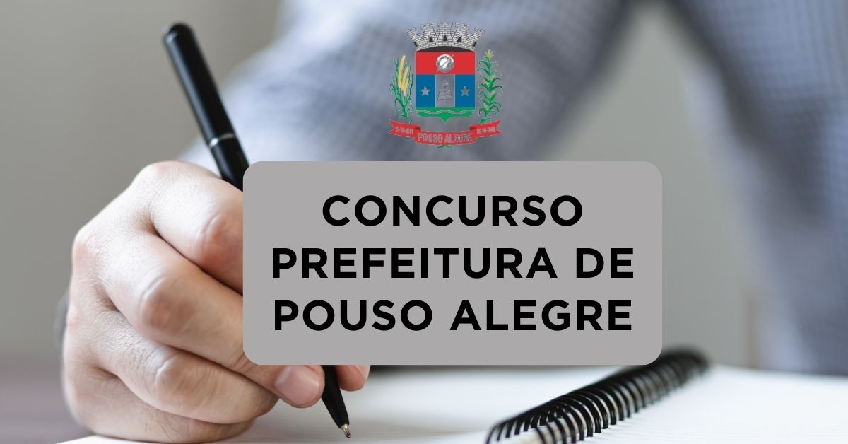 Apostilas Concurso Prefeitura de Pouso Alegre – MG: 429 Vagas