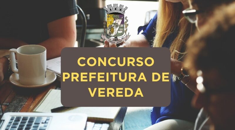 Concurso Prefeitura de Vereda, Prefeitura de Vereda, Apostilas Concurso Prefeitura de Vereda