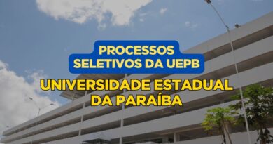 Universidade Estadual da Paraíba, Processos seletivos da UEPB, Apostilas Processos seletivos da UEPB