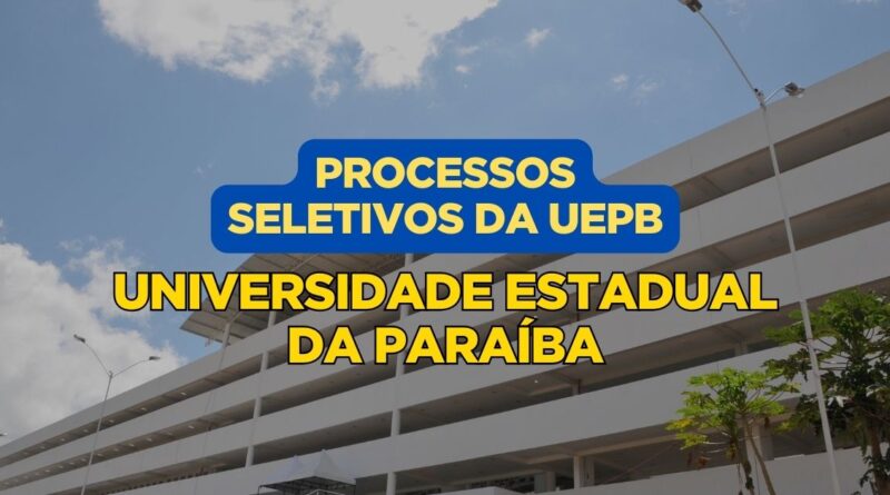 Universidade Estadual da Paraíba, Processos seletivos da UEPB, Apostilas Processos seletivos da UEPB