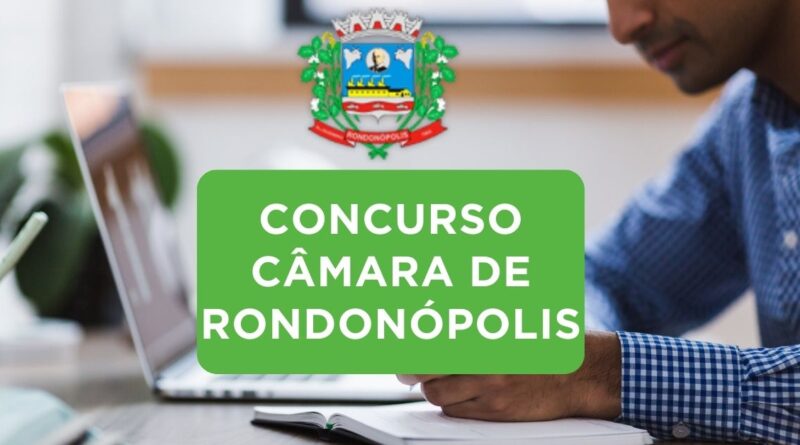 Concurso Câmara de Rondonópolis, Câmara de Rondonópolis, Apostilas Concurso Câmara de Rondonópolis