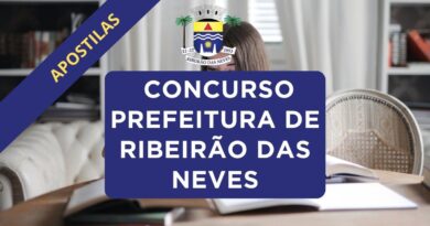 Concurso Ribeirão das Neves, Concurso Prefeitura de Ribeirão das Neves, Apostilas Concurso Ribeirão das Neves