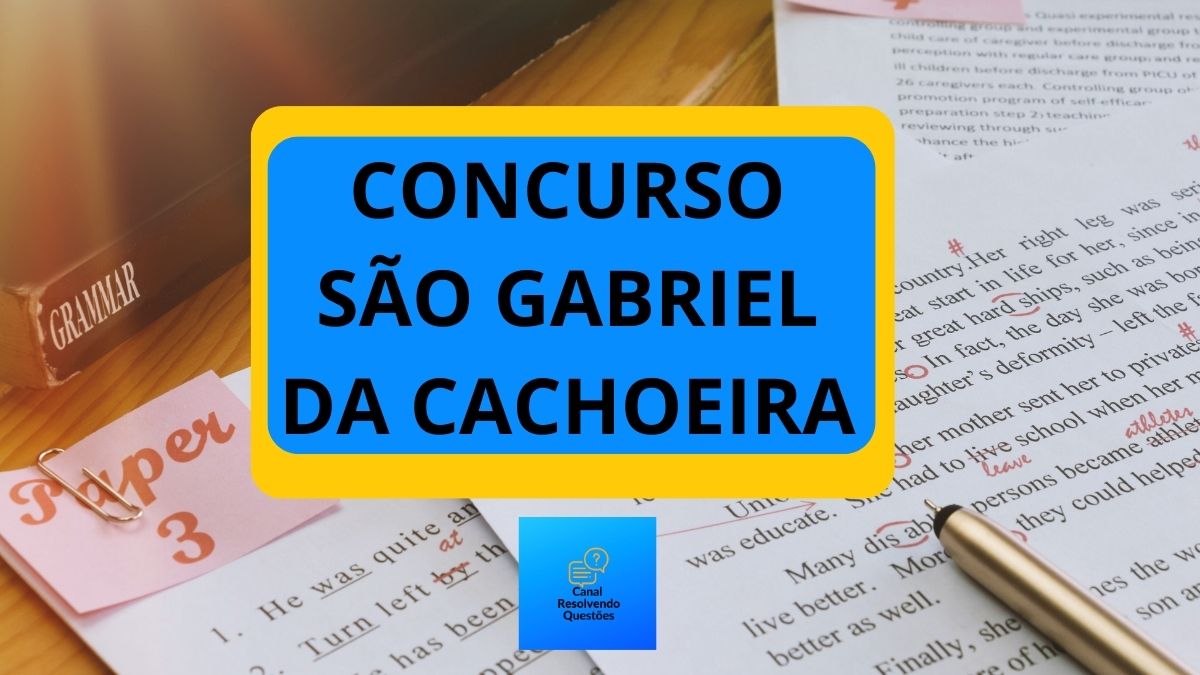 Concurso São Gabriel da Cachoeira, Concurso Prefeitura de São Gabriel da Cachoeira, Apostilas São Gabriel da Cachoeira