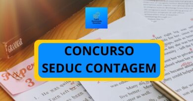 Concurso SEDUC COntagem, Concurso Contagem, Vagas Prefeitura de Contagem