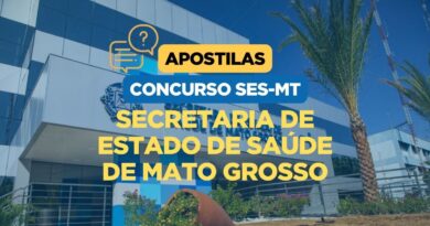 Secretaria de Estado de Saúde de Mato Grosso, Concurso SES MT, Apostilas Concurso SES MT