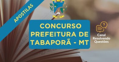 Concurso Prefeitura de Tabaporã, Concurso Tabaporã, Apostilas Concurso Tabaporã