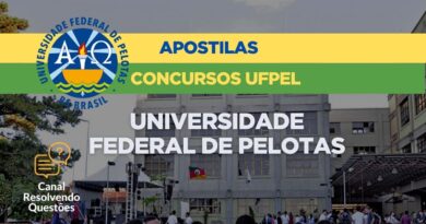 Universidade Federal de Pelotas, Concursos UFPel, Apostilas Concursos UFPel