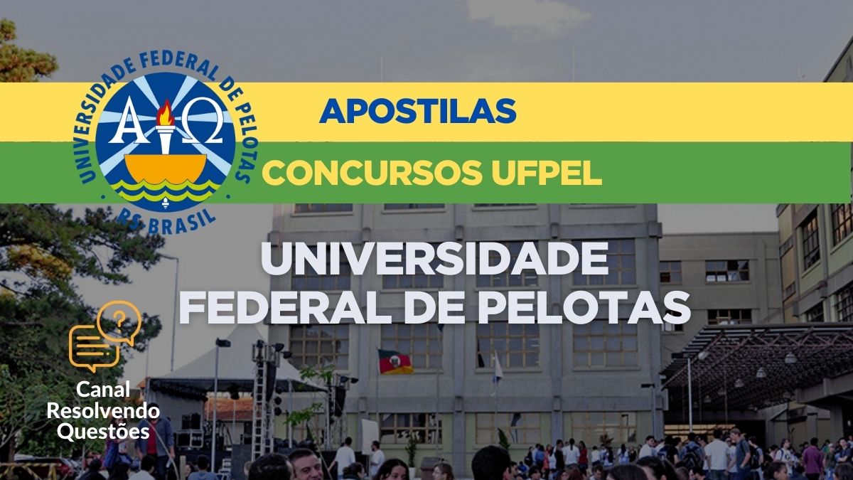 Universidade Federal de Pelotas, Concursos UFPel, Apostilas Concursos UFPel