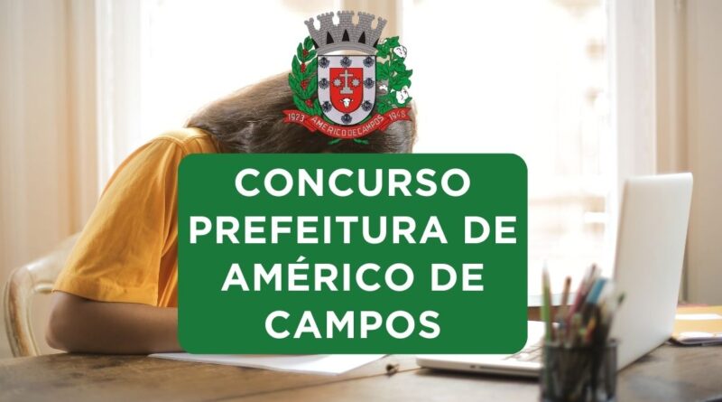 Concurso Prefeitura de Américo de Campos, Prefeitura de Américo de Campos, Apostilas Concurso Prefeitura de Américo de Campos