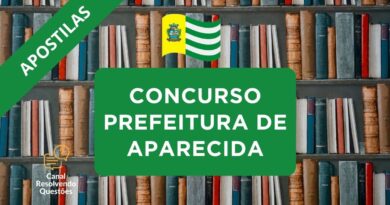 Concurso Prefeitura de Aparecida, Prefeitura de Aparecida, Apostilas Concurso Prefeitura de Aparecida