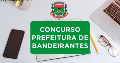 Concurso Prefeitura de Bandeirantes, Prefeitura de Bandeirantes, Apostilas Concurso Prefeitura de Bandeirantes