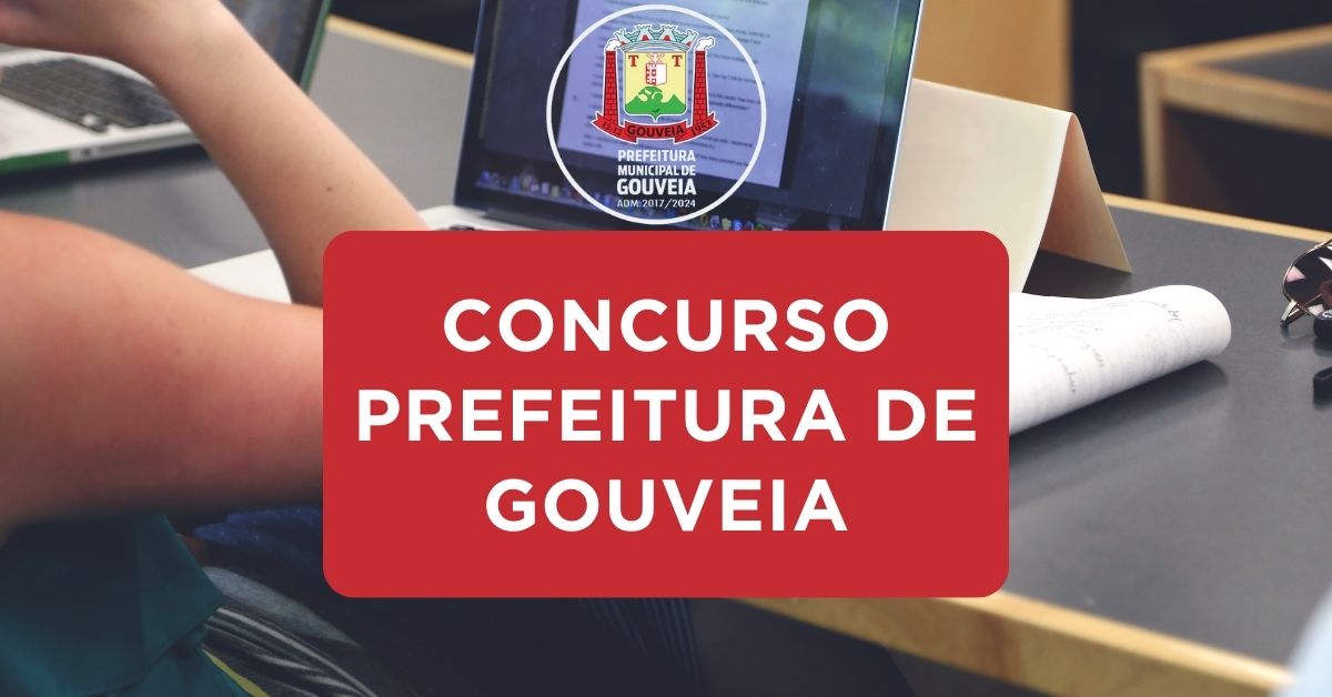 Apostilas Concurso Prefeitura de Gouveia – MG: 106 vagas, inscrições e detalhes – 2024