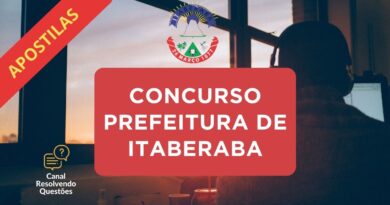 Concurso Prefeitura de Itaberaba, Prefeitura de Itaberaba, Apostilas Concurso Prefeitura de Itaberaba