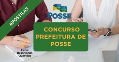 Concurso Prefeitura de Posse, Prefeitura de Posse, Apostilas Concurso Prefeitura de Posse