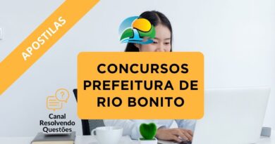 Concursos Prefeitura de Rio Bonito, Prefeitura de Rio Bonito, Apostilas Concursos Prefeitura de Rio Bonito