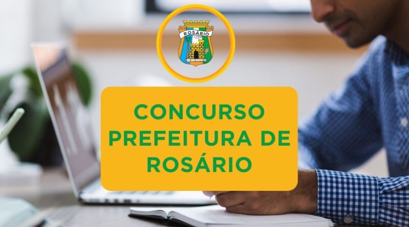 Concurso Prefeitura de Rosário, Prefeitura de Rosário, Apostilas Concurso Prefeitura de Rosário