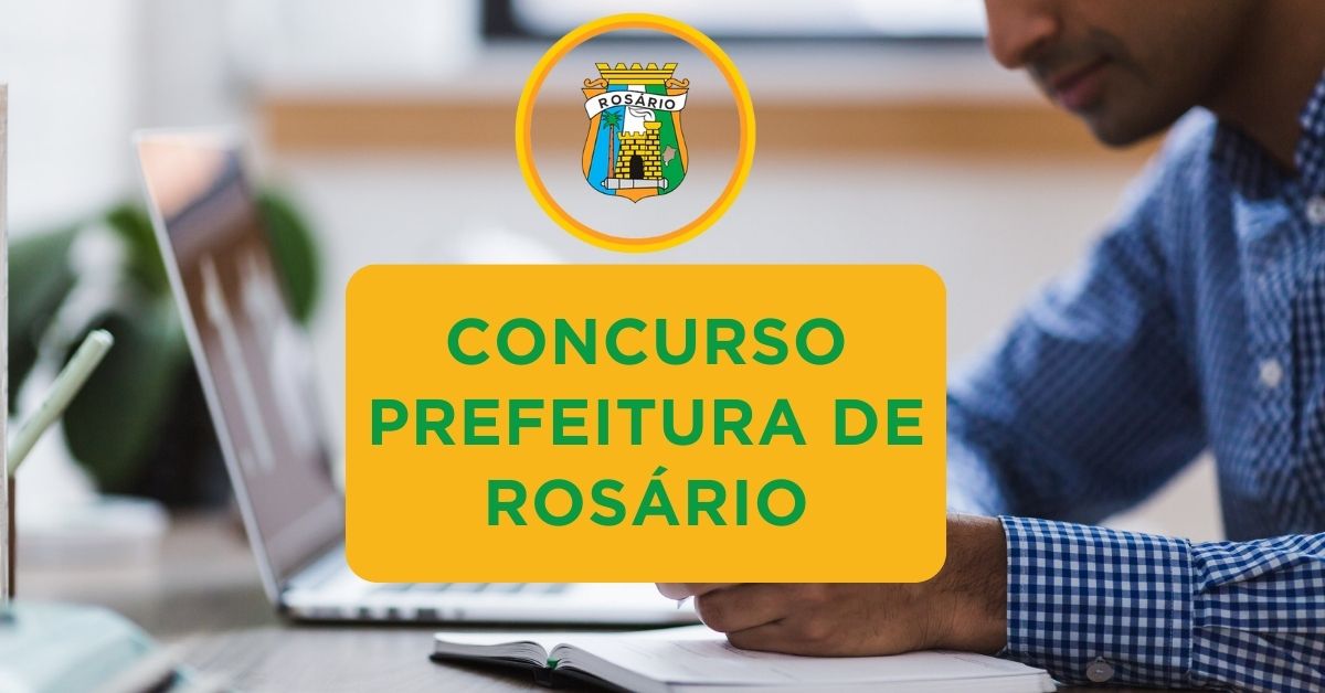 Concurso Prefeitura de Rosário, Prefeitura de Rosário, Apostilas Concurso Prefeitura de Rosário