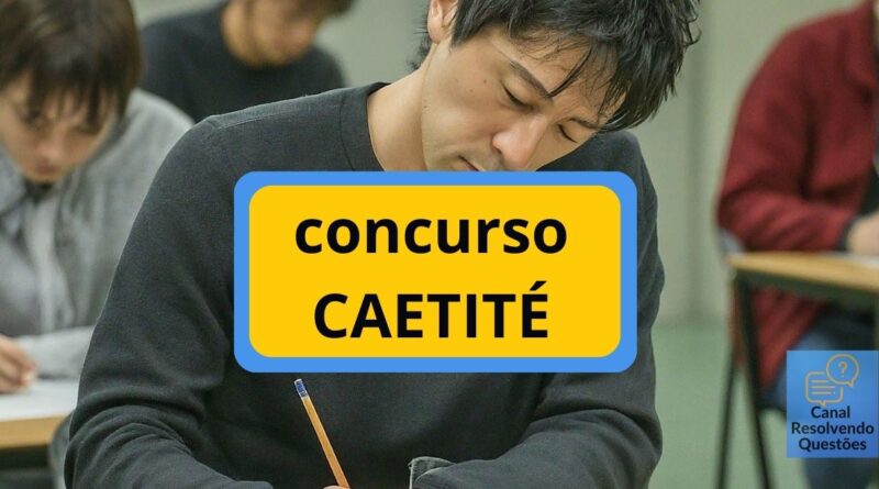 Concurso Caetité, Concurso Prefeitura de Caetité, Apostilas Caetité